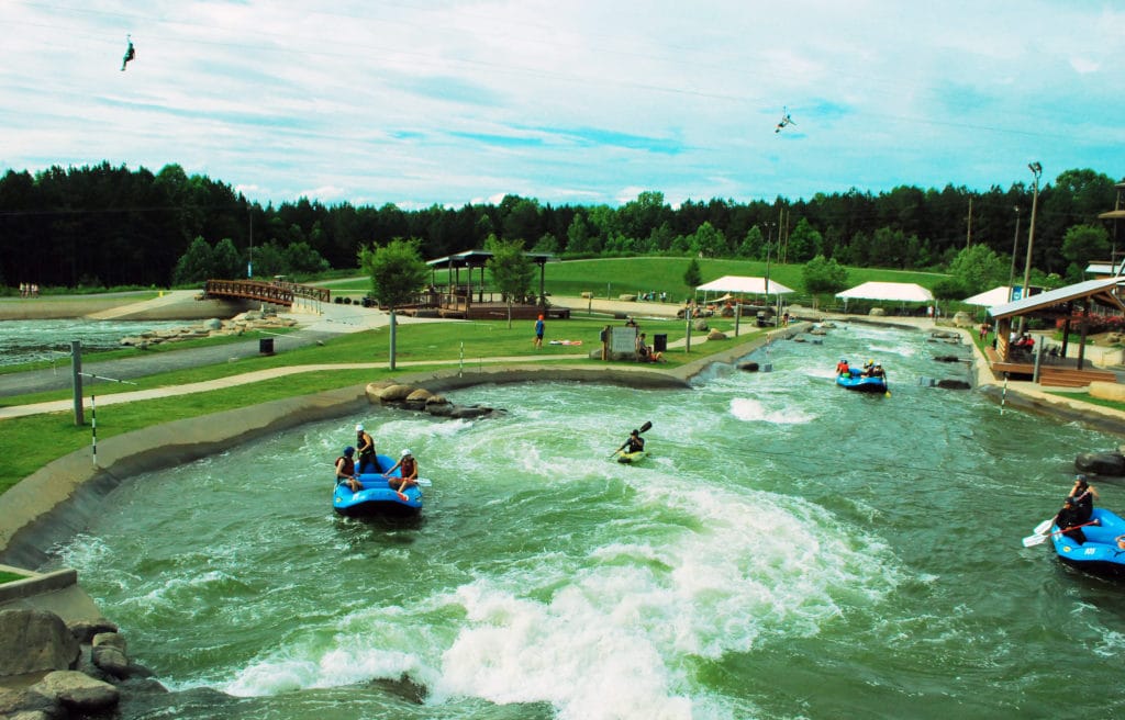 U.S. National Whitewater Center course in Charlotte
